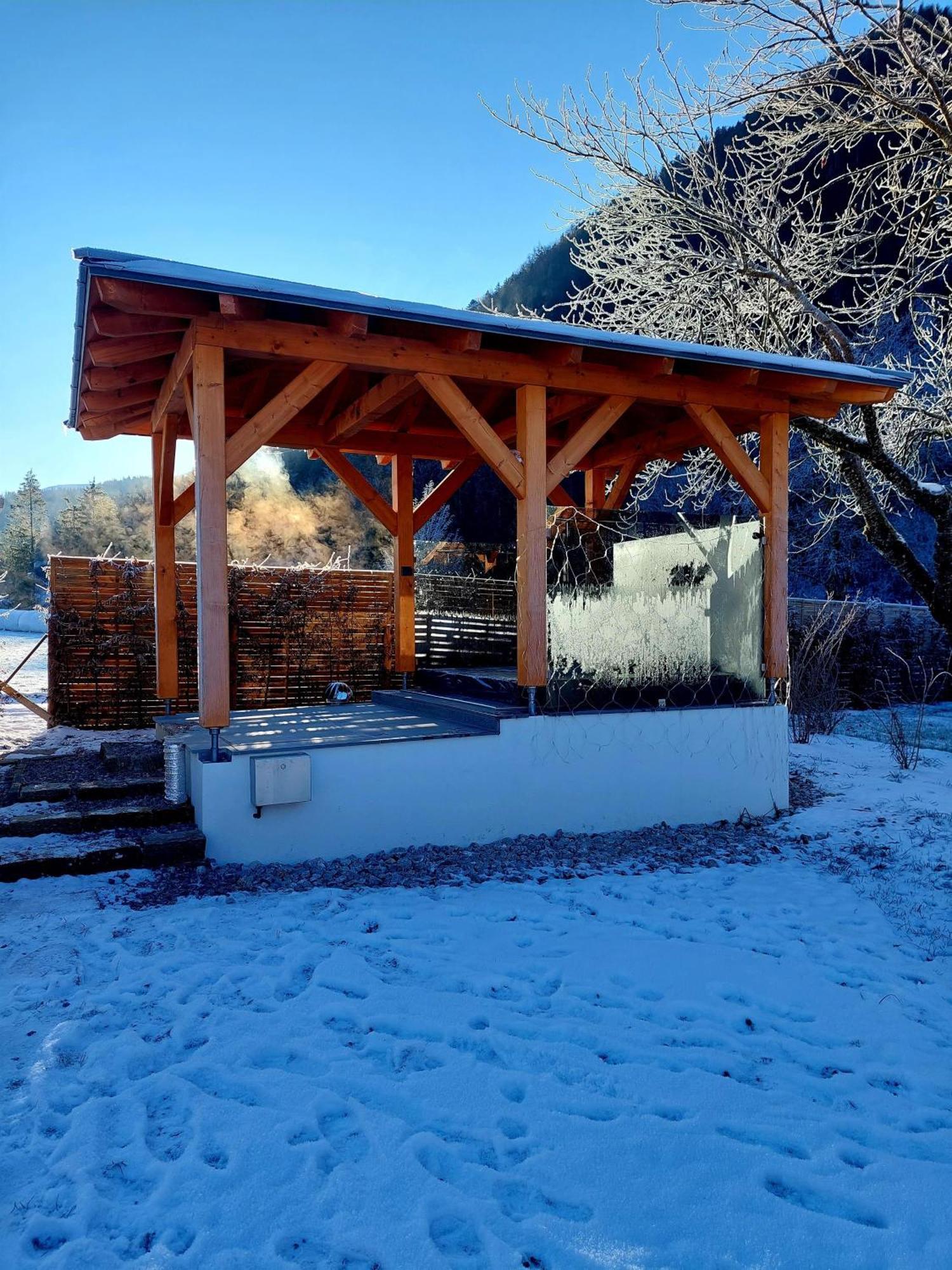 ヒンターシュトダーHofpower'S Mountain Feelingアパートメント エクステリア 写真